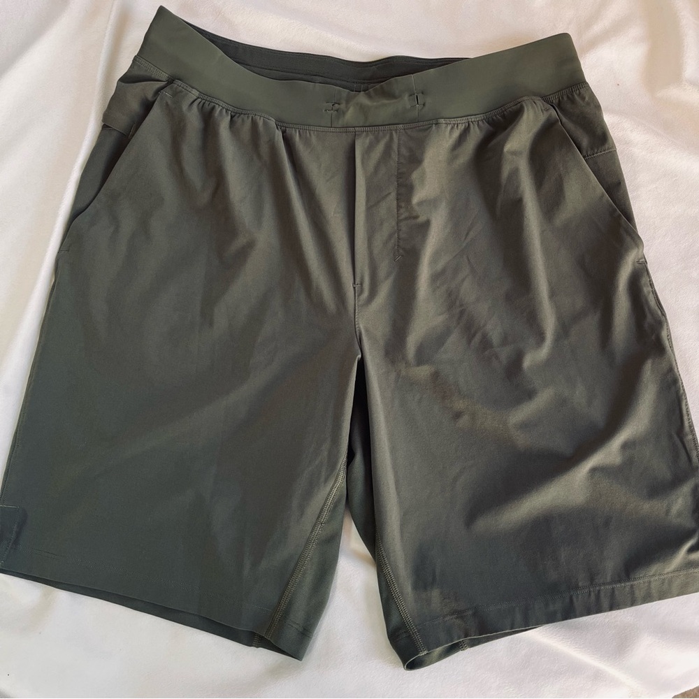 lululemon athletica Olive Athletic Shorts